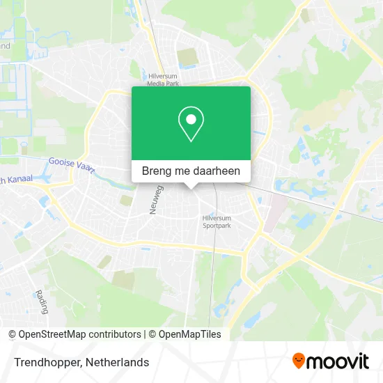 Trendhopper kaart