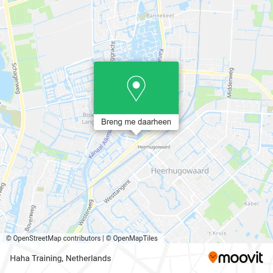 Haha Training kaart