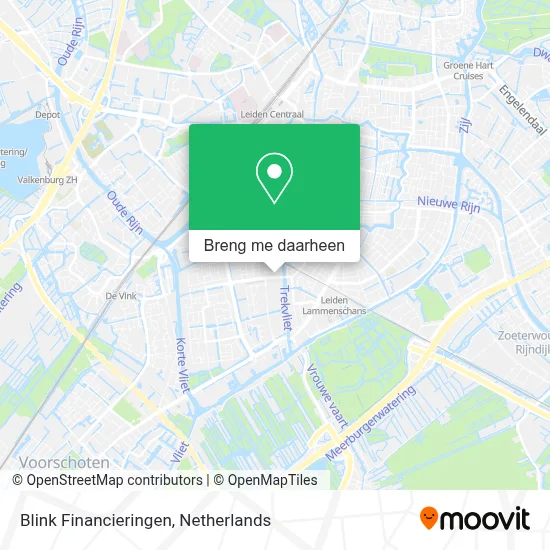 Blink Financieringen kaart