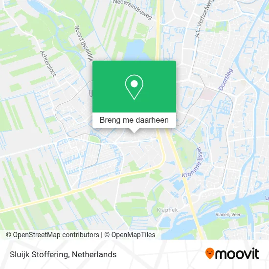 Sluijk Stoffering kaart