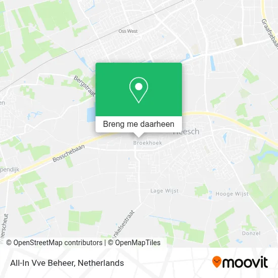 All-In Vve Beheer kaart