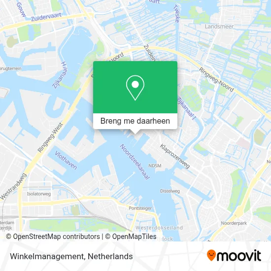 Winkelmanagement kaart