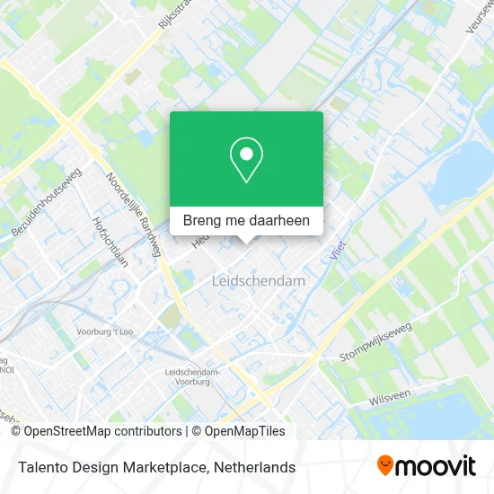 Talento Design Marketplace kaart