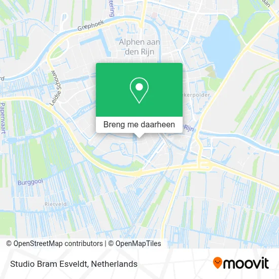 Studio Bram Esveldt kaart