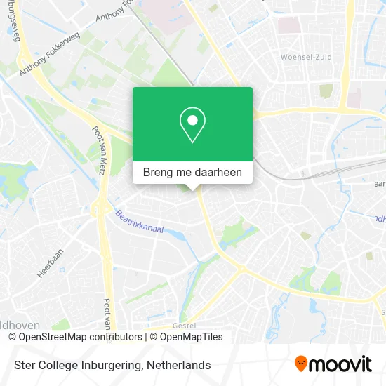 Ster College Inburgering kaart