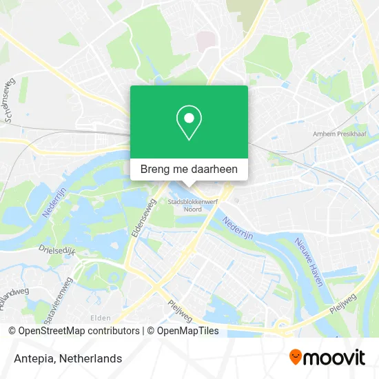 Antepia kaart