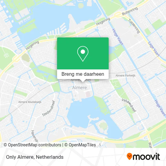 Only Almere kaart