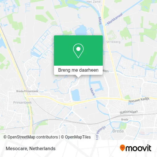 Mesocare kaart