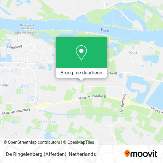 De Ringelenberg (Afferden) kaart