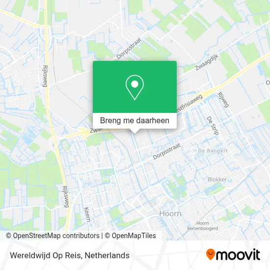 Wereldwijd Op Reis kaart