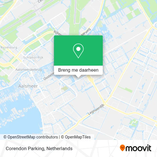 Corendon Parking kaart