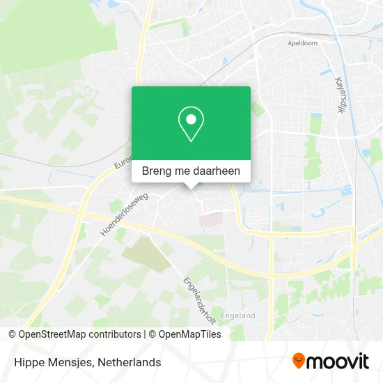 Hippe Mensjes kaart
