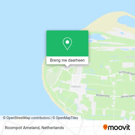 Roompot Ameland kaart
