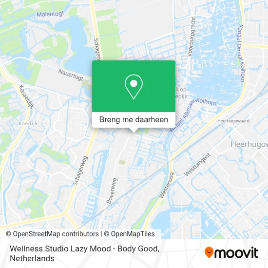 Wellness Studio Lazy Mood - Body Good kaart