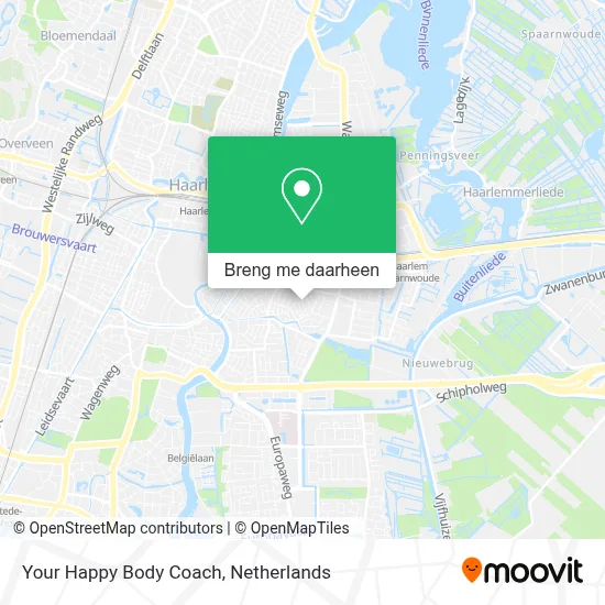 Your Happy Body Coach kaart