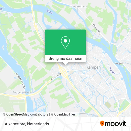 Aixamstore kaart