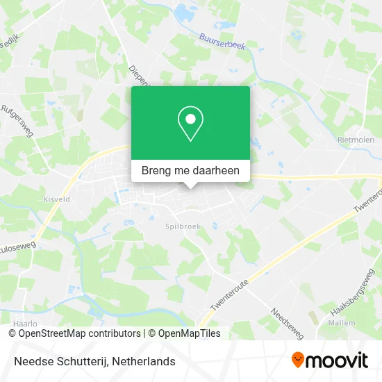 Needse Schutterij kaart