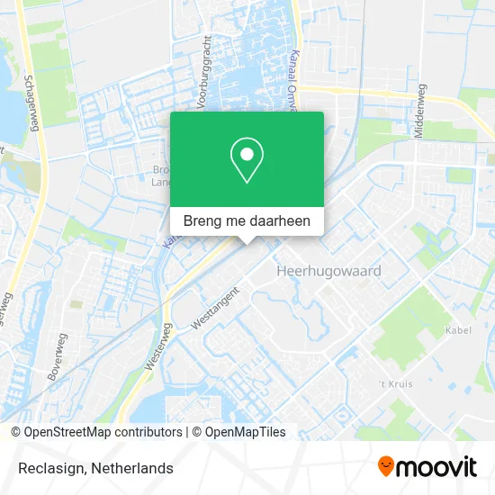 Reclasign kaart