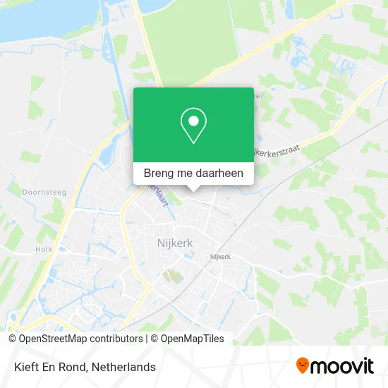 Kieft En Rond kaart