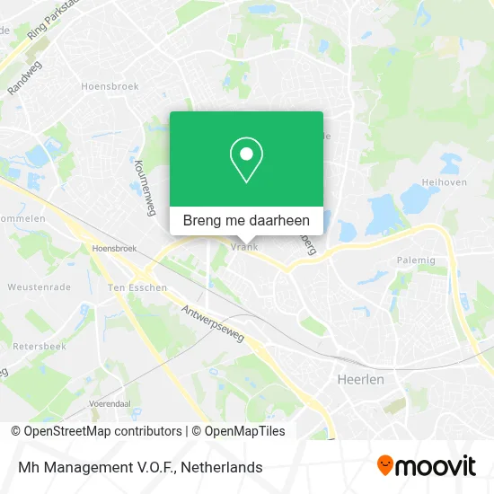 Mh Management V.O.F. kaart