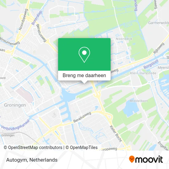 Autogym kaart
