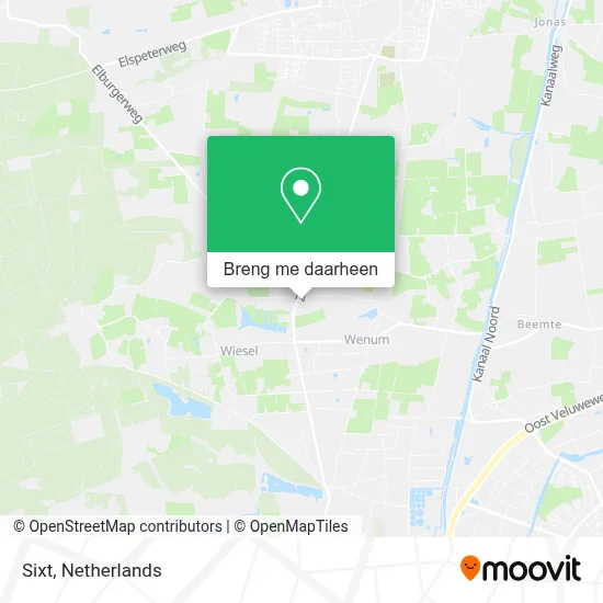 Sixt kaart