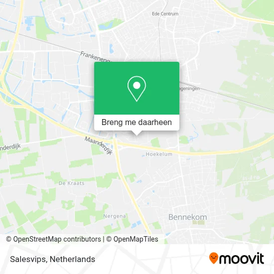 Salesvips kaart