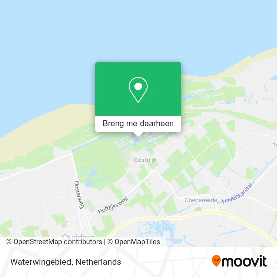 Waterwingebied kaart