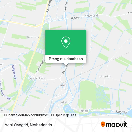 Vdpi Onegrid kaart