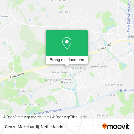Genzo Makelaardij kaart