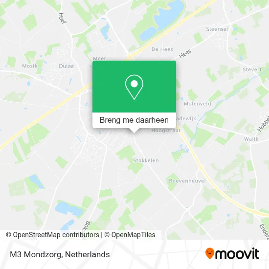 M3 Mondzorg kaart