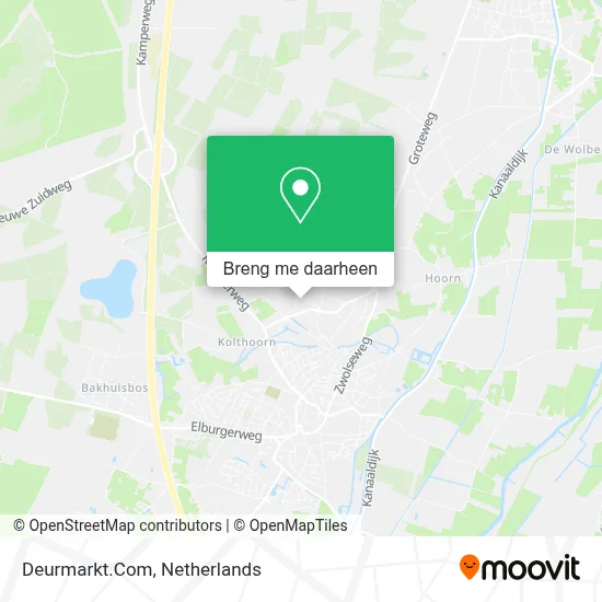 Deurmarkt.Com kaart