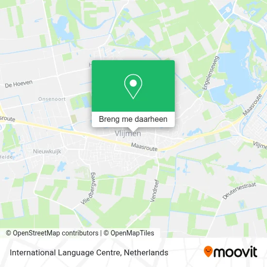 International Language Centre kaart