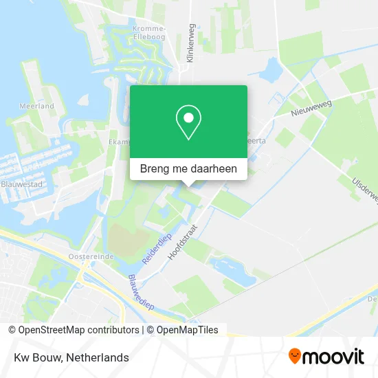 Kw Bouw kaart
