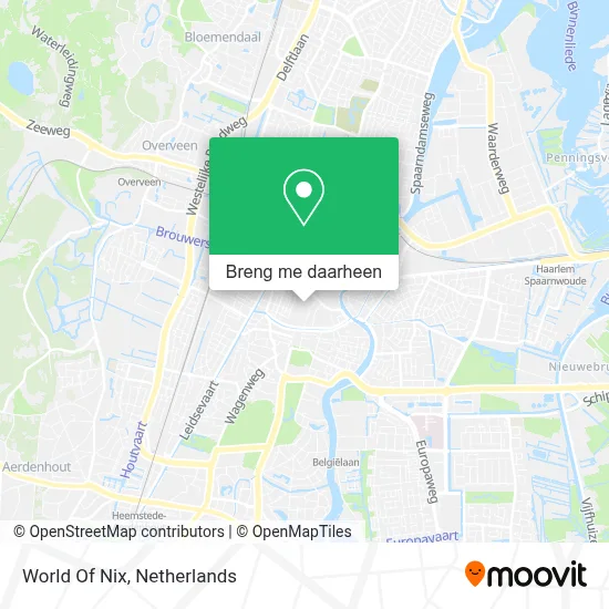 World Of Nix kaart