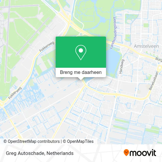 Greg Autoschade kaart