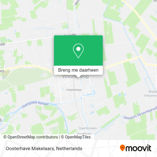 Oosterhave Makelaars kaart