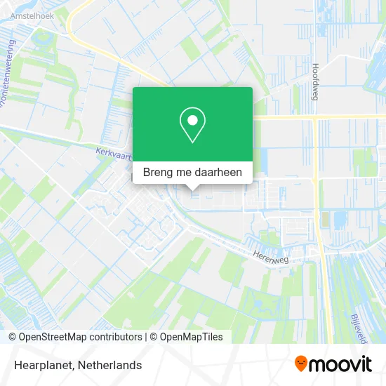 Hearplanet kaart