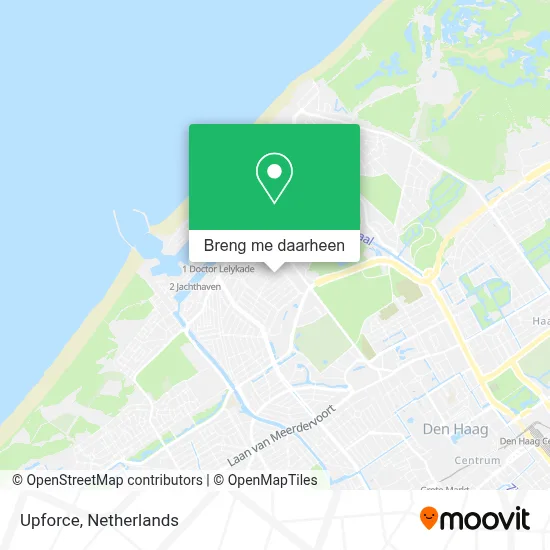 Upforce kaart