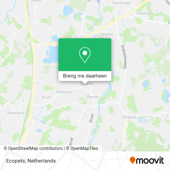 Ecopets kaart