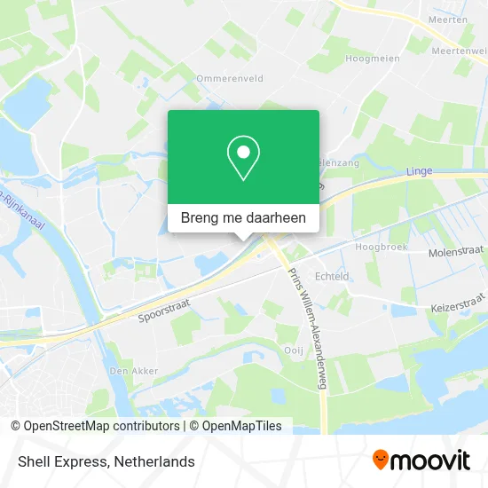 Shell Express kaart