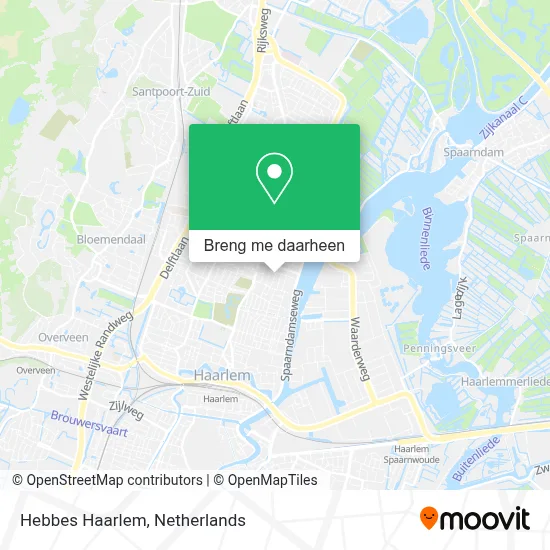 Hebbes Haarlem kaart