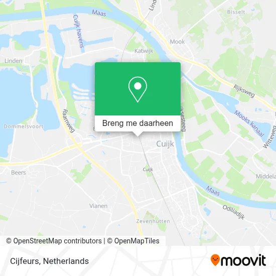 Cijfeurs kaart
