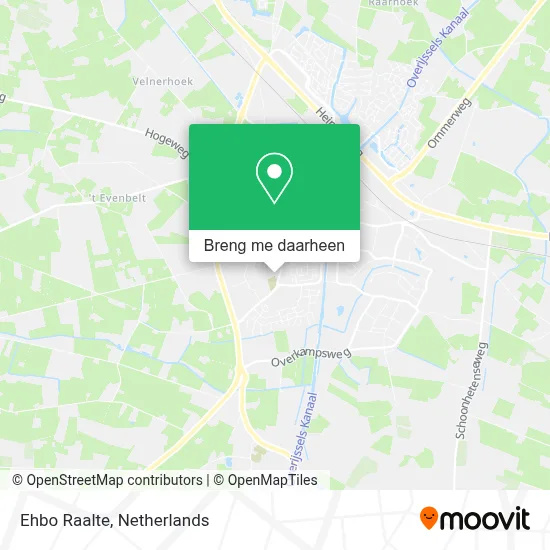 Ehbo Raalte kaart