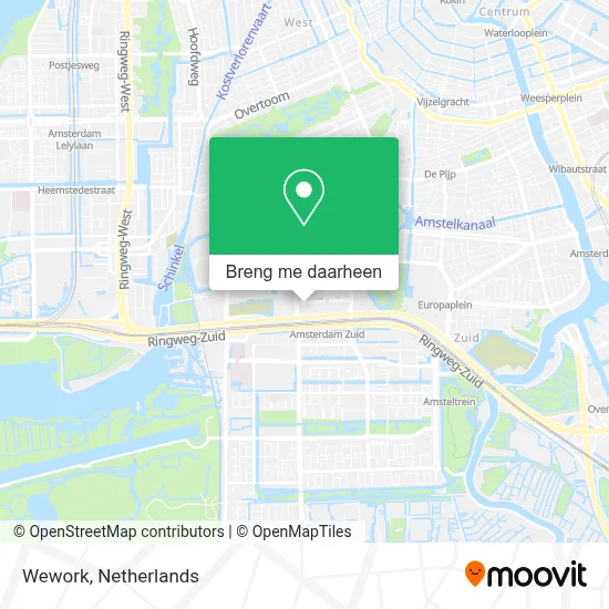 Wework kaart
