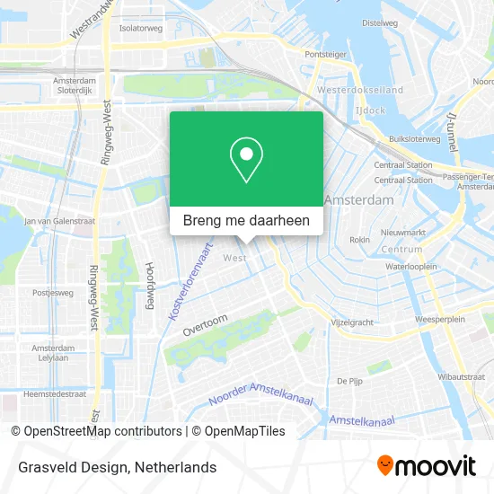 Grasveld Design kaart