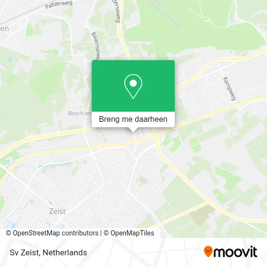 Sv Zeist kaart