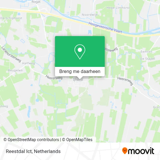 Reestdal Ict kaart