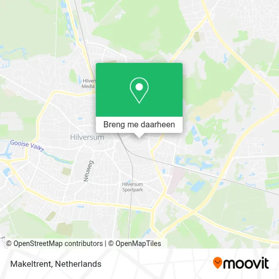 Makeltrent kaart
