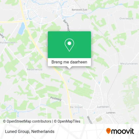 Luned Group kaart